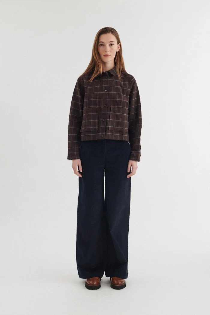 BASIC APPAREL Misa Shirt chicory coffee