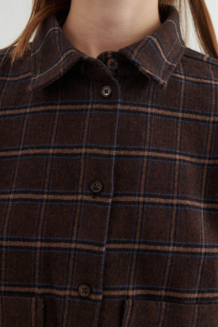 BASIC APPAREL Misa Shirt chicory coffee