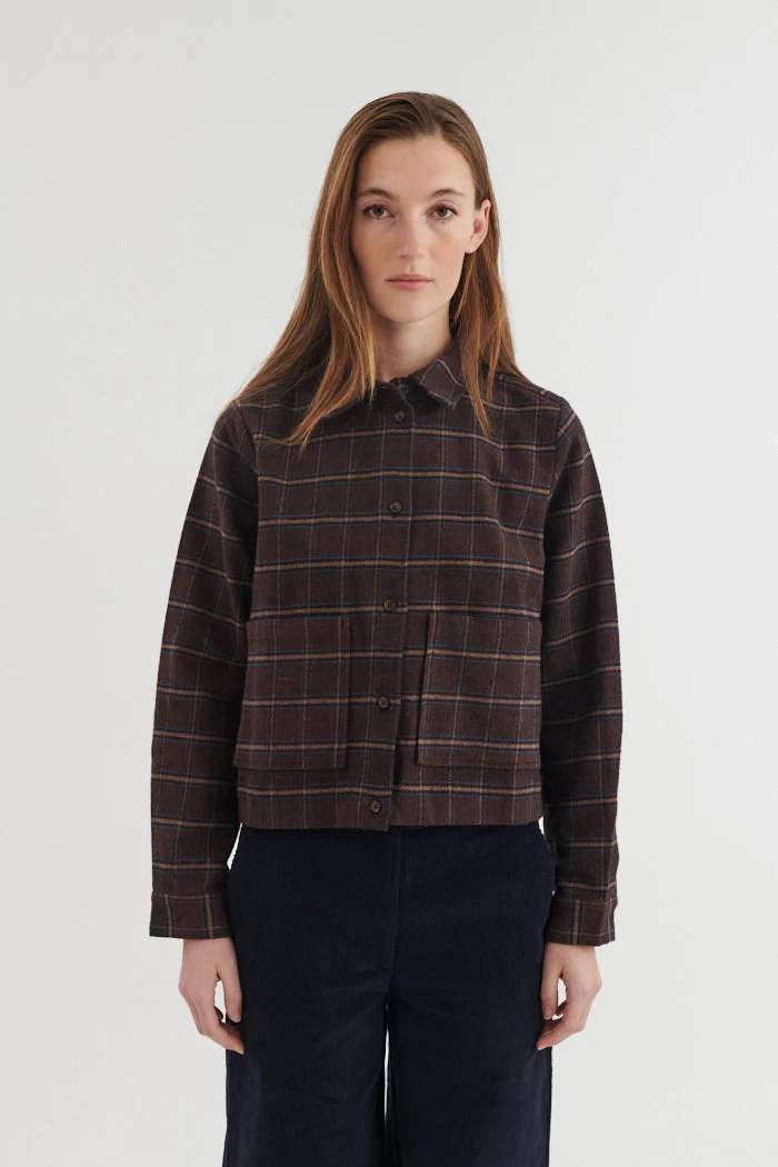 BASIC APPAREL Misa Shirt chicory coffee