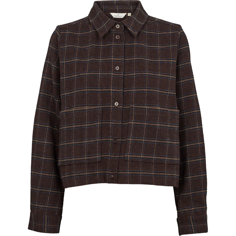 BASIC APPAREL Misa Shirt chicory coffee