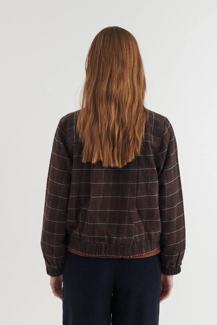 BASIC APPAREL Misa Zip Jacket chicory coffee