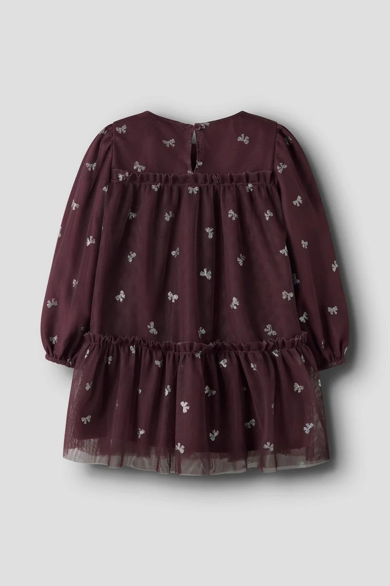 Name It - Nmframni Ls Dress - 5121741 Catawba Grape