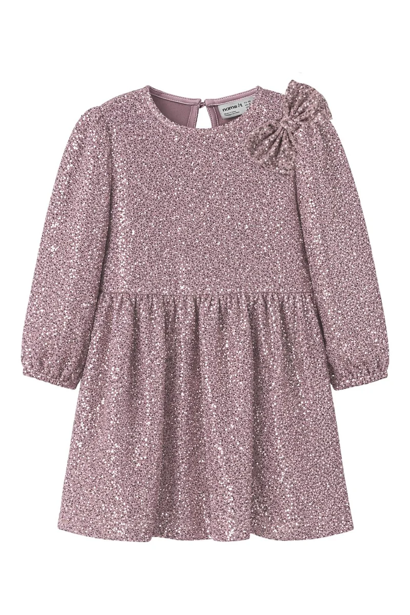 Name It - Nmfditsia Ls Dress - 5199785 Mauve Shadows