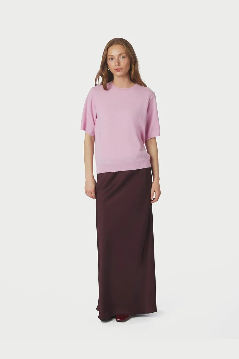 Neo Noir - Missy Knit Tee 161927 - 754 - Light Pink