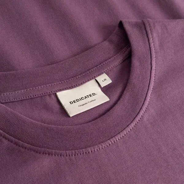DEDICATED T-Shirt Stockholm Base Berry Purple