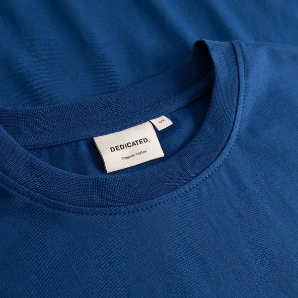 DEDICATED T-Shirt Stockholm Base Limoges Blue