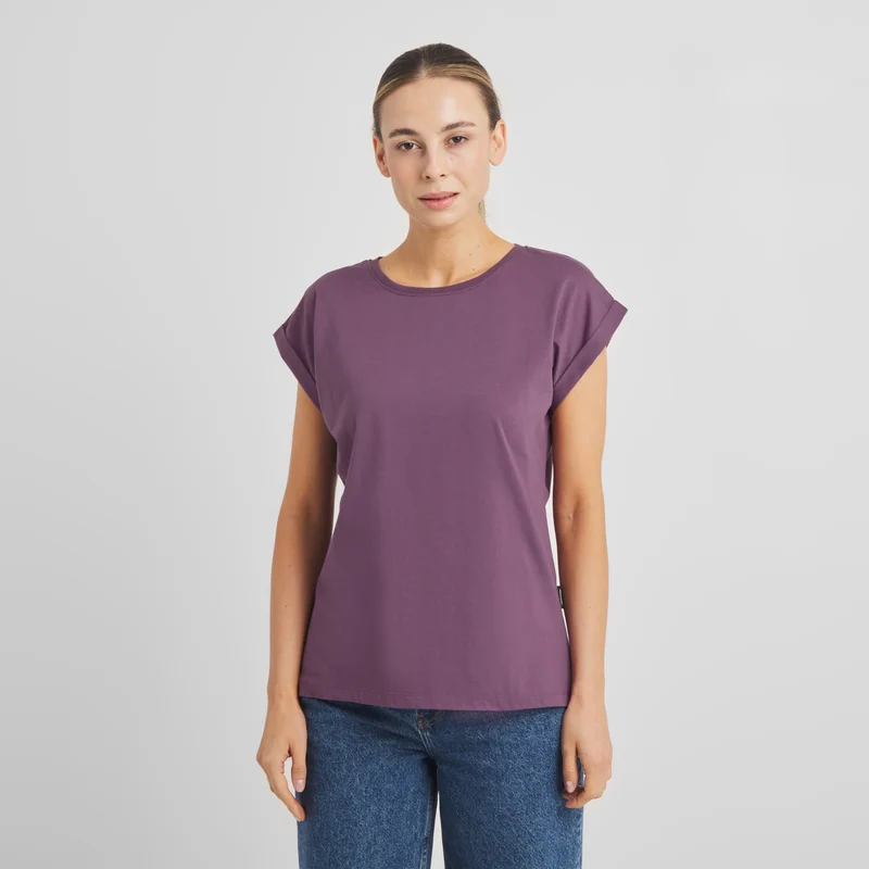 DEDICATED T-Shirt Visby Base Berry Purple