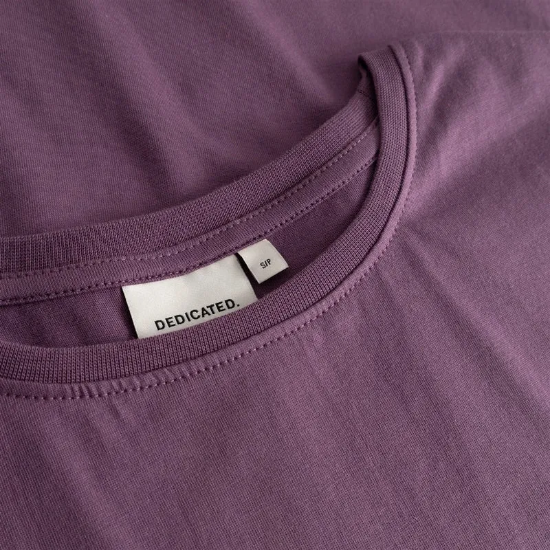 DEDICATED T-Shirt Visby Base Berry Purple