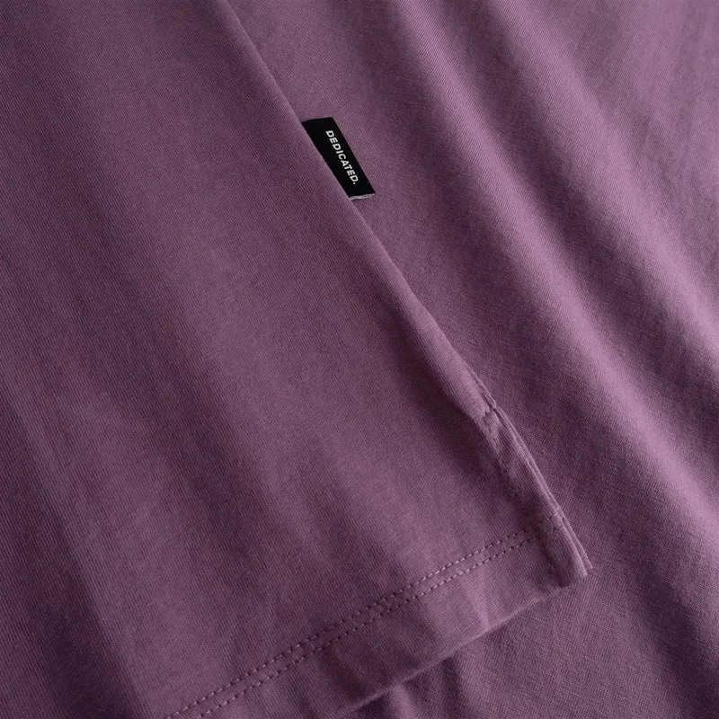 DEDICATED T-Shirt Visby Base Berry Purple