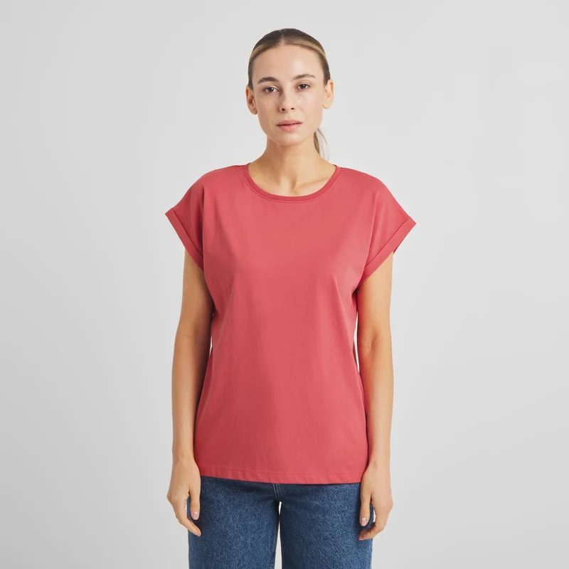 DEDICATED T-Shirt Visby Base Holly Red