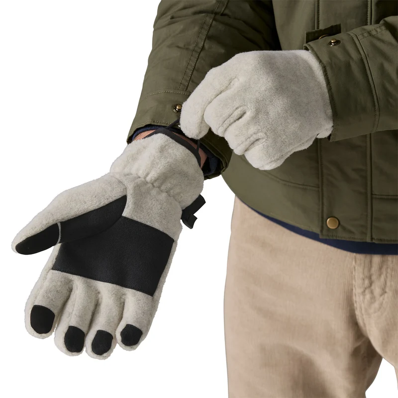PATAGONIA Synch Gloves oatmeal heather