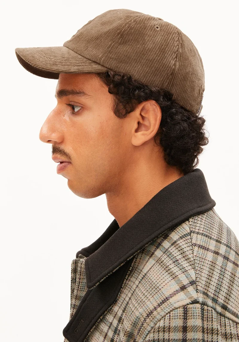 ARMEDANGELS Yenaas Heavy Corduroy Cap W amberwood
