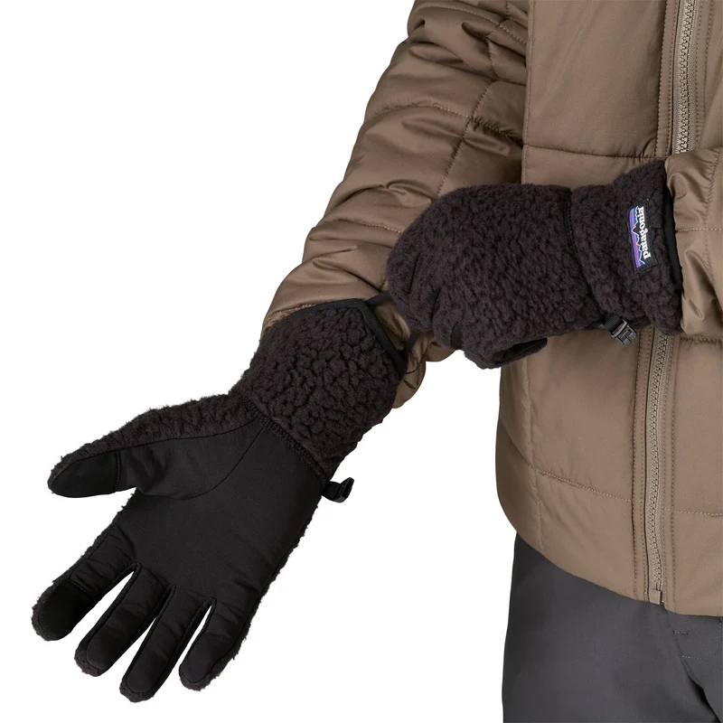 PATAGONIA Retro Pile Gloves black