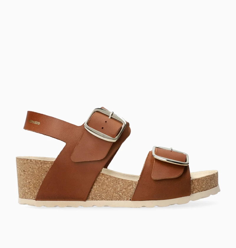 Sandales VIOLETT marron foncé