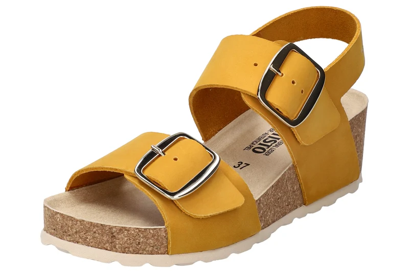 Sandales VIOLETT jaunes