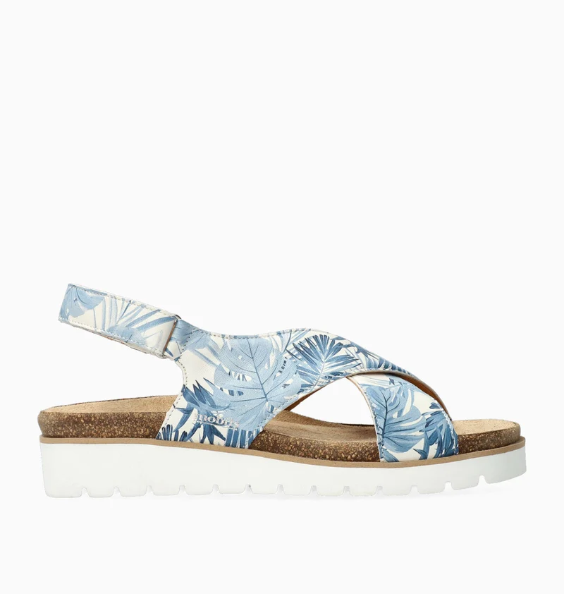 Sandales TALLY bleu clair