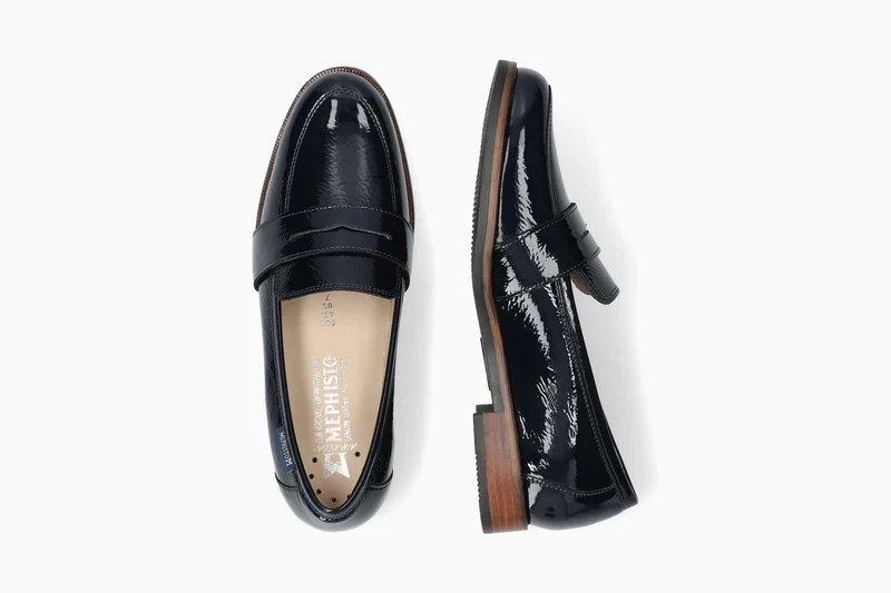 Mocassins HADELE bleu foncé