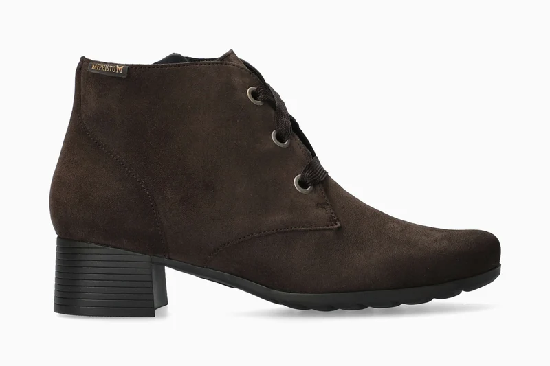 Bottines GIUSTA marron foncé