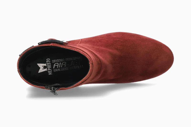 Bottines GIANINA rouge foncé