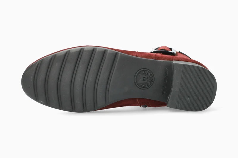 Bottines GIANINA rouge foncé