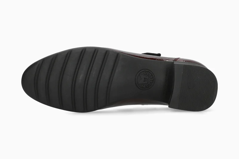 Ballerines GESSIKA rouge foncé