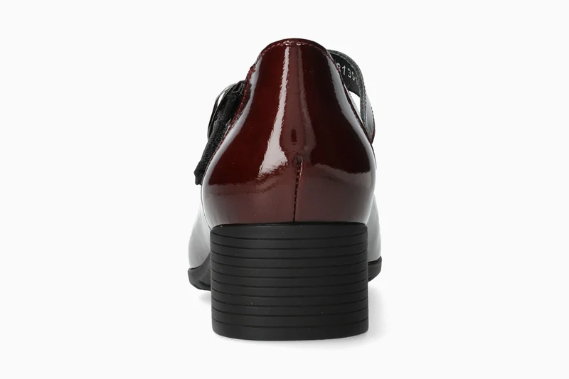 Ballerines GESSIKA rouge foncé