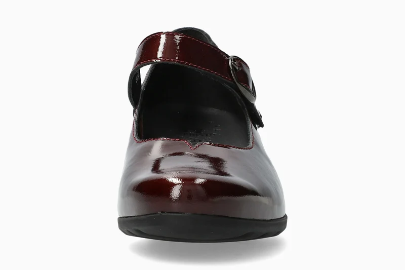Ballerines GESSIKA rouge foncé