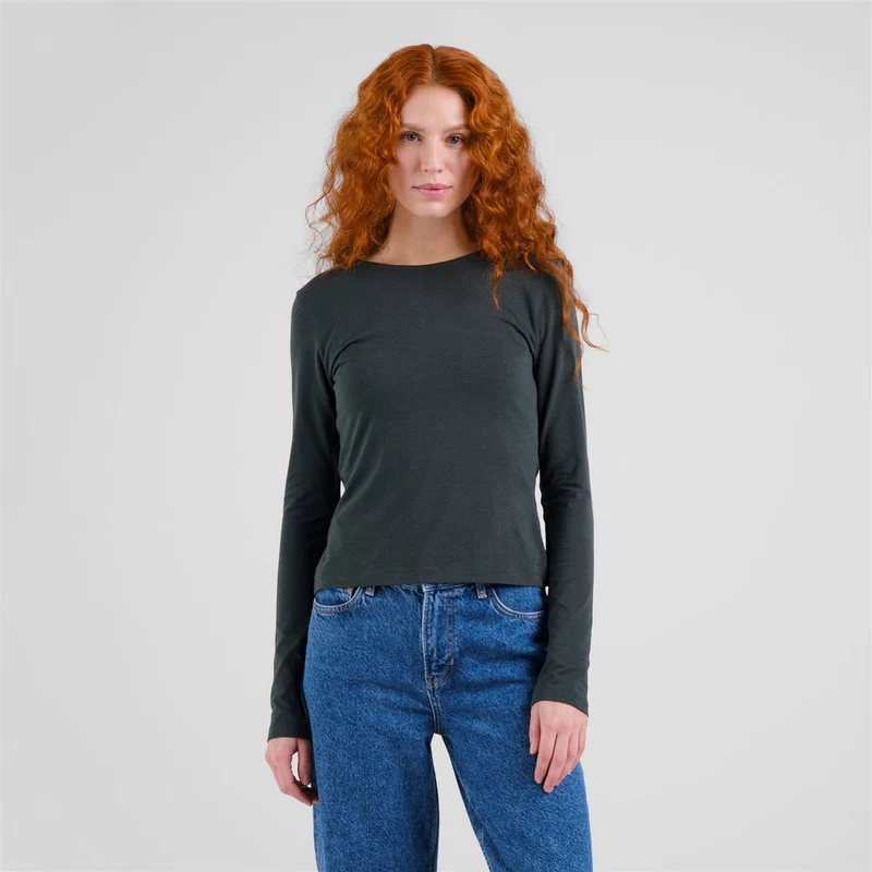 DEDICATED Top Salmis Dark Green