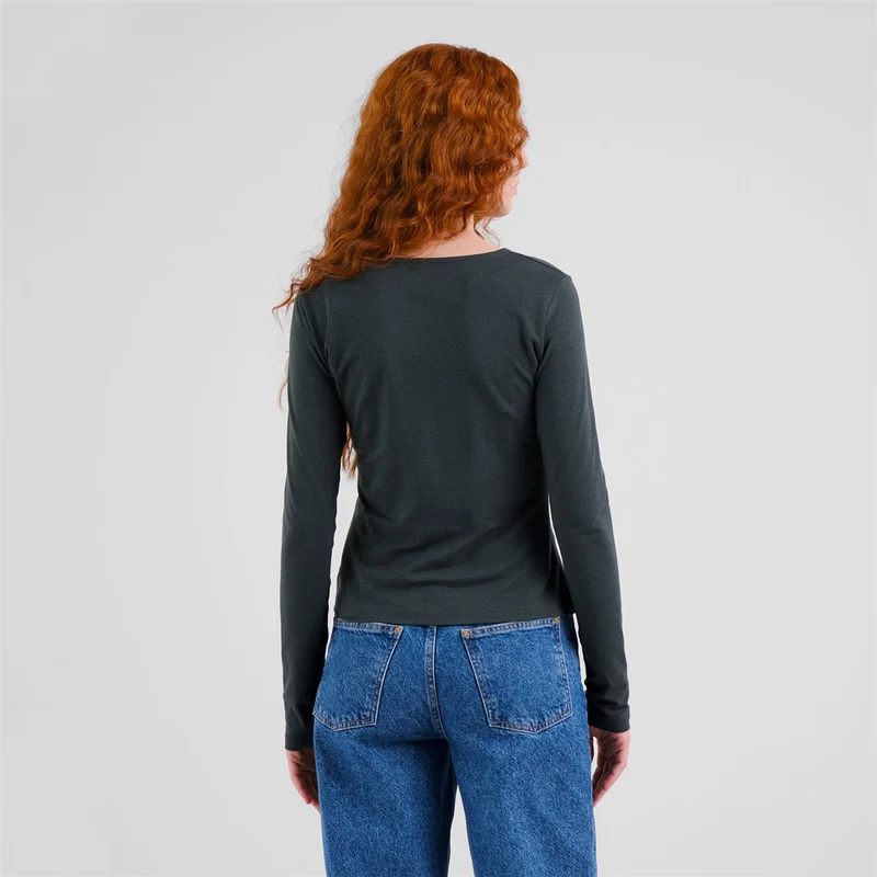 DEDICATED Top Salmis Dark Green