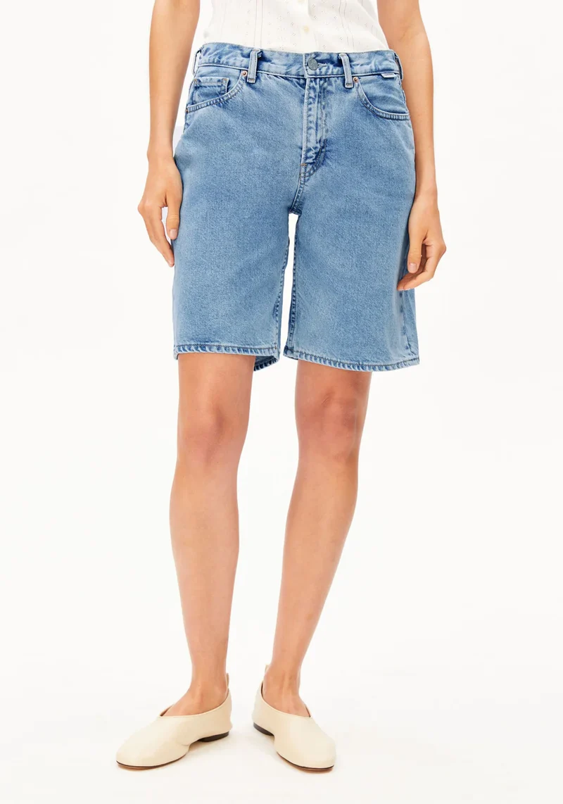 ARMEDANGELS Thalinaa Denim Short fresh blue