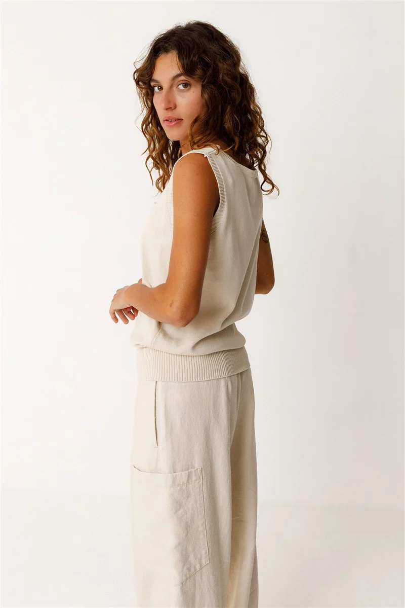 SKFK T-Shirt Maindi ivory