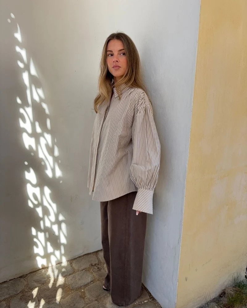 Modström - Baldvinmd Shirt 59222 - 12059 - Peony Stripe