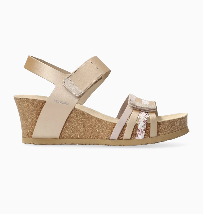 Sandales LUCIA gris clair