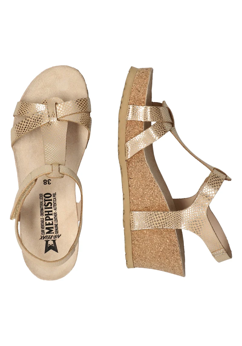 Sandales LIVIANE beige clair