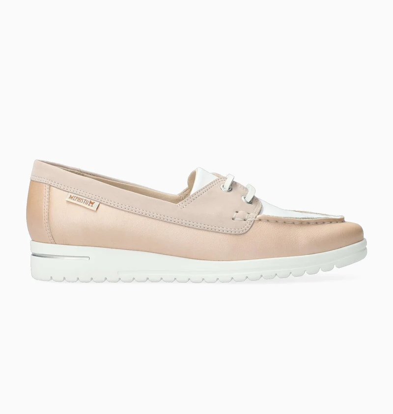 Mocassins JOHANE rose clair