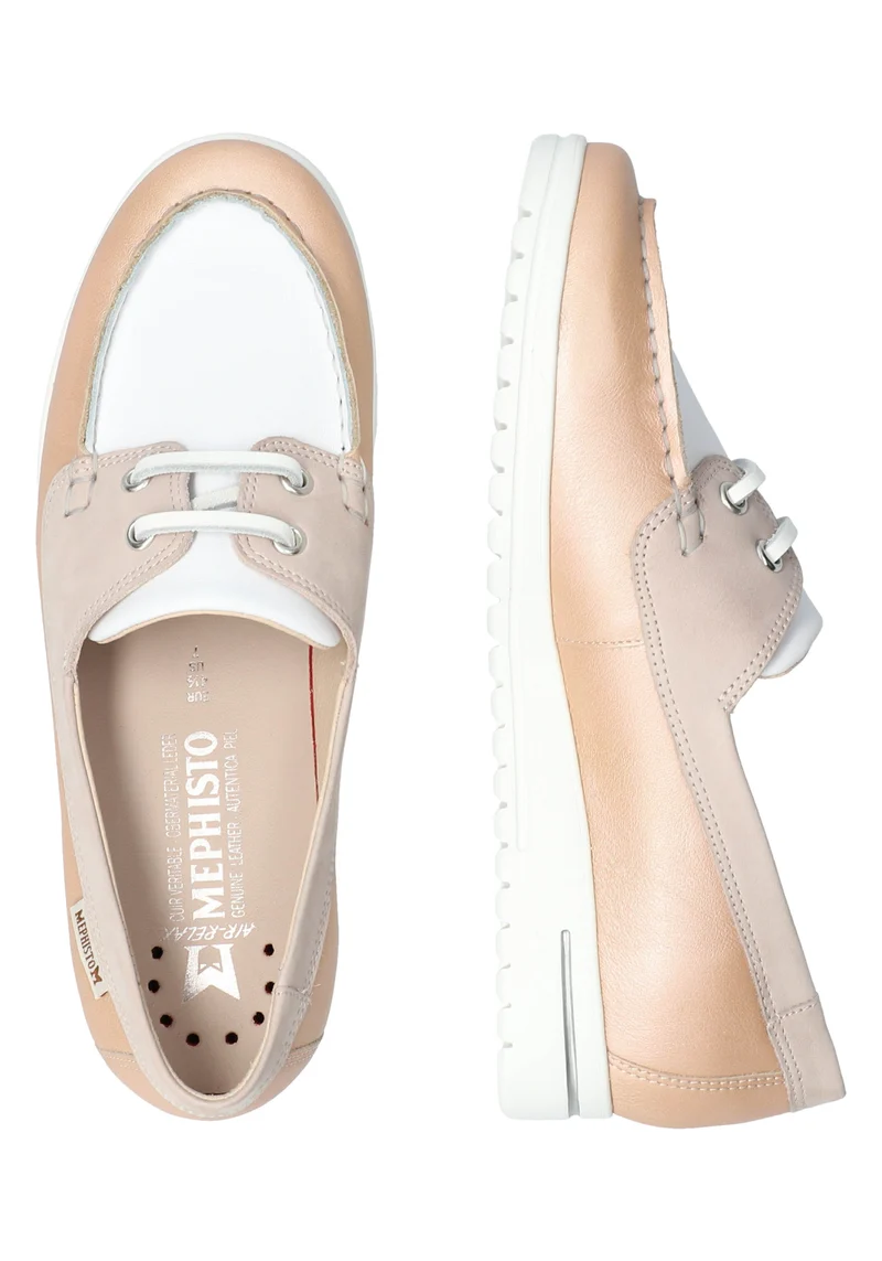 Mocassins JOHANE rose clair