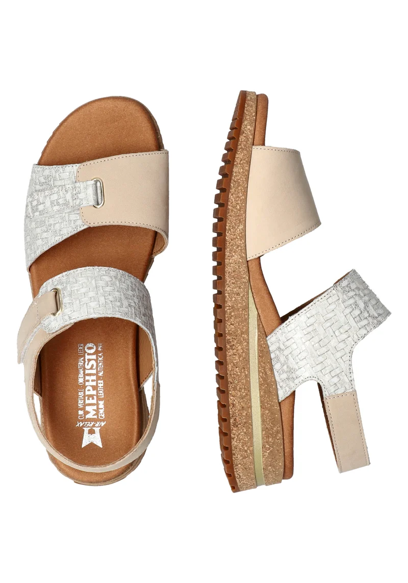 Sandales JADE beige clair