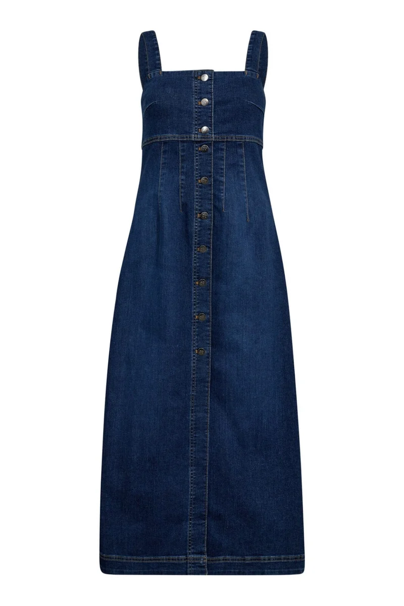 Co´Couture - Tylercc Denim Long Dress 36534 - 552 - Denim Blue