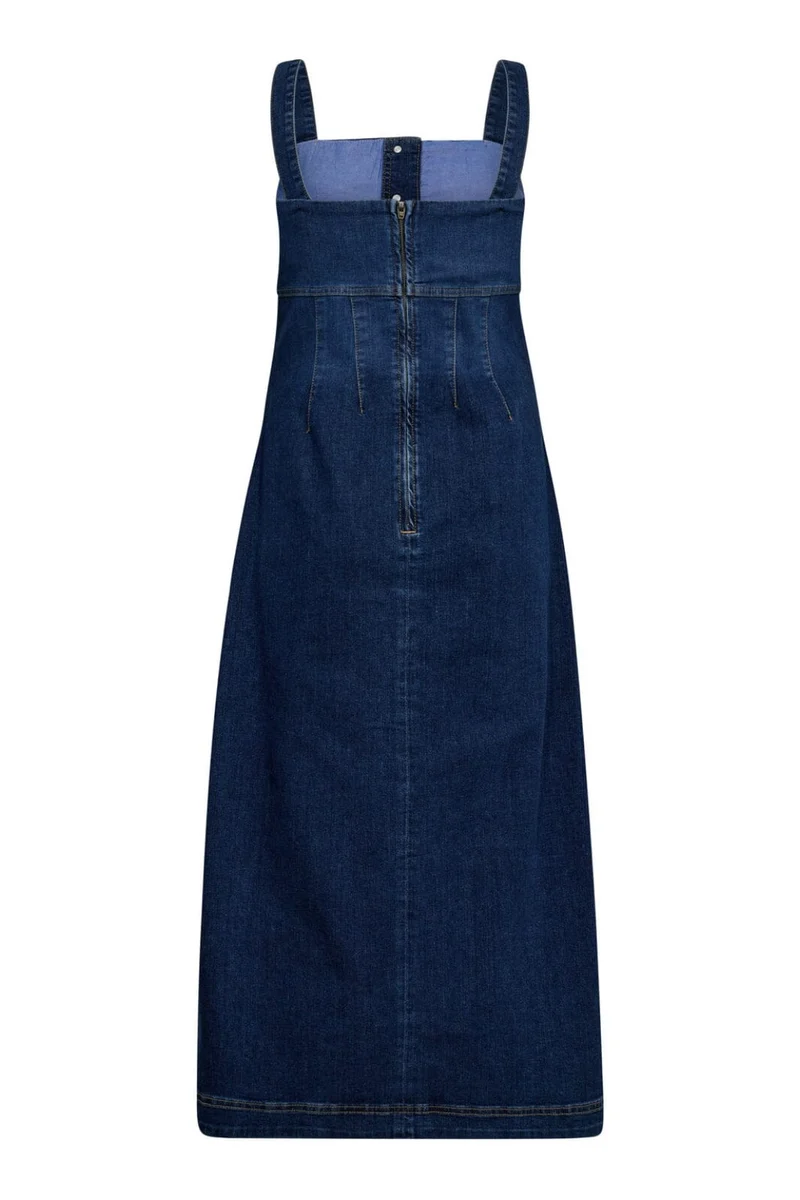 Co´Couture - Tylercc Denim Long Dress 36534 - 552 - Denim Blue