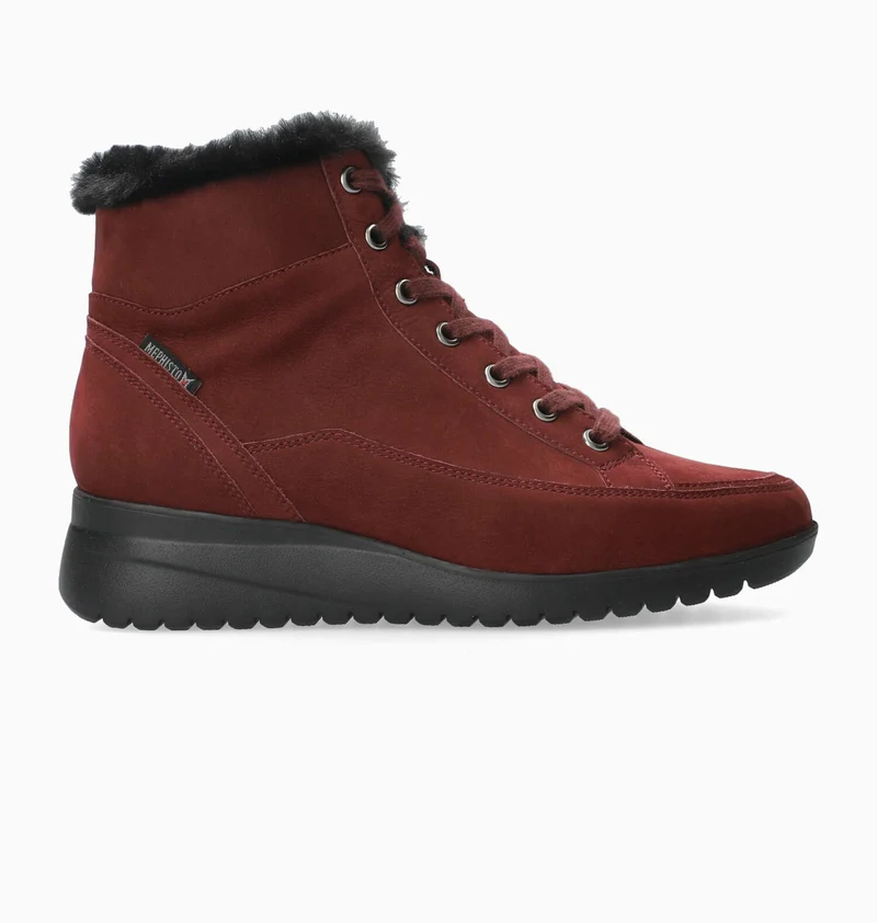 Bottines ILKA bordeaux