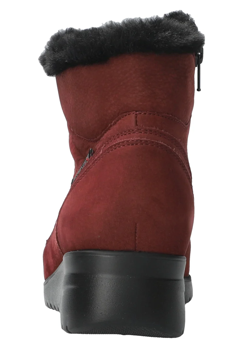 Bottines ILKA bordeaux
