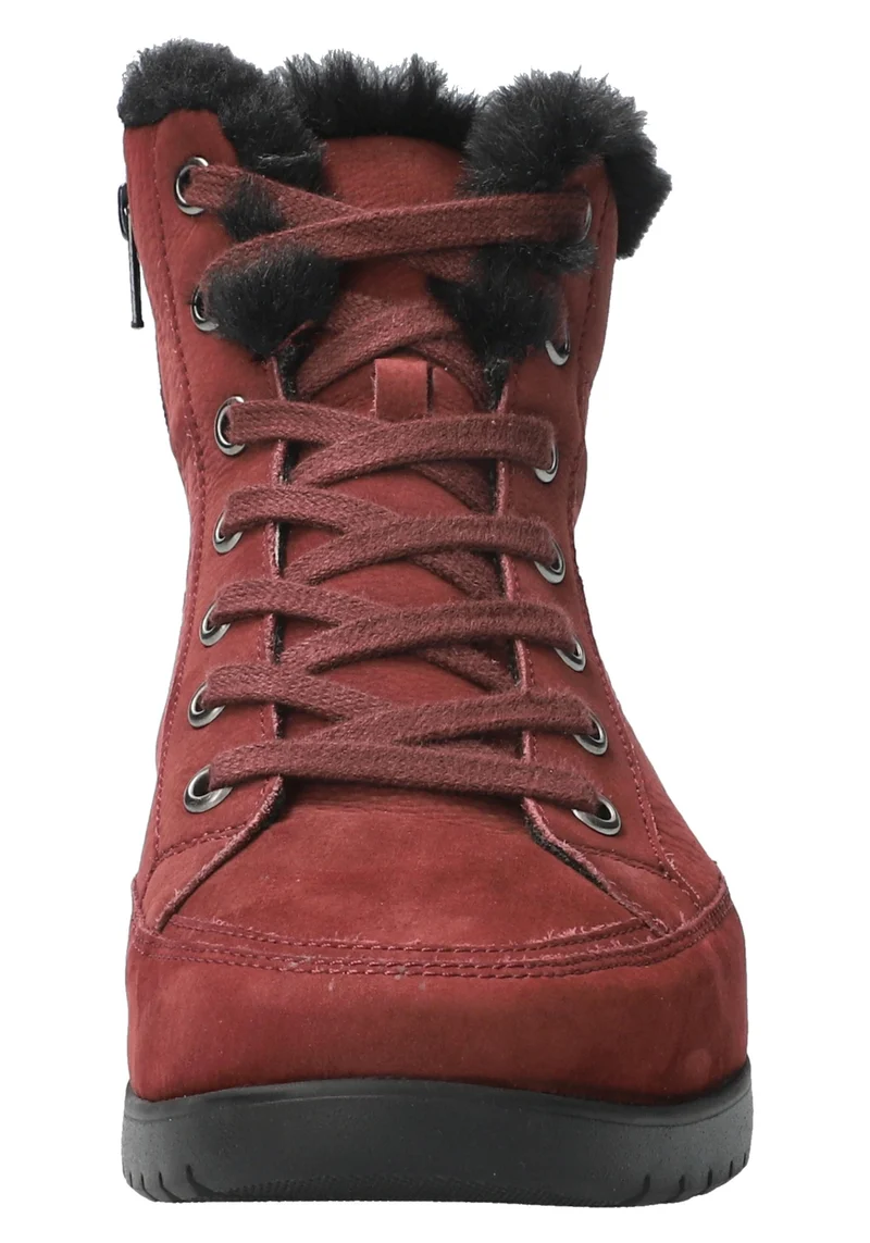 Bottines ILKA bordeaux