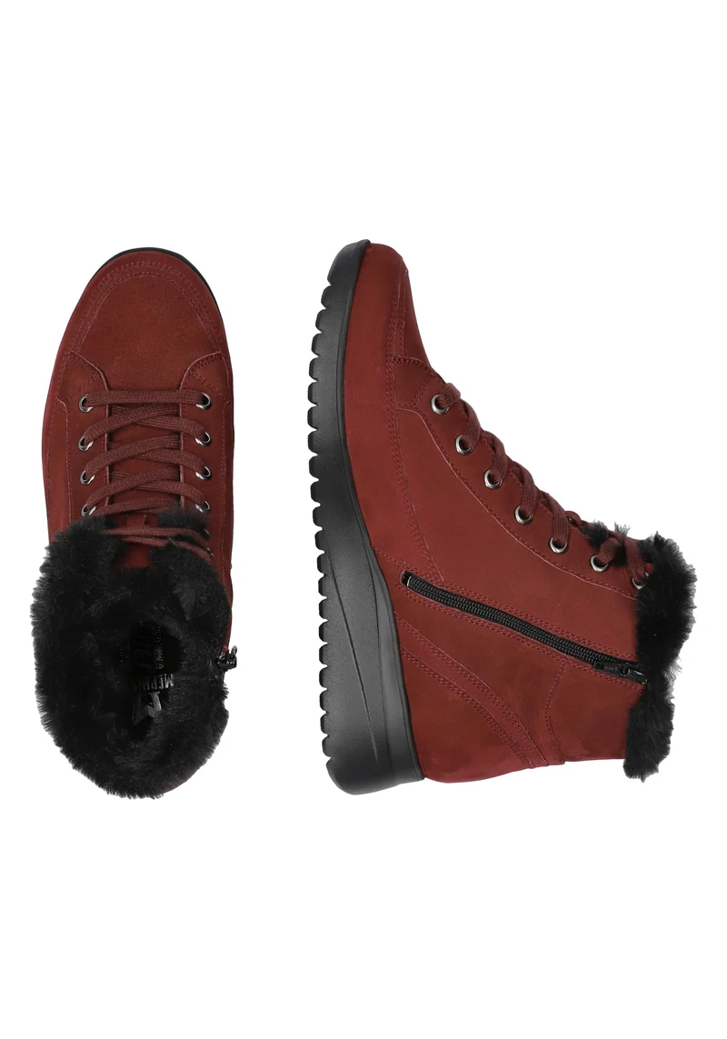 Bottines ILKA bordeaux