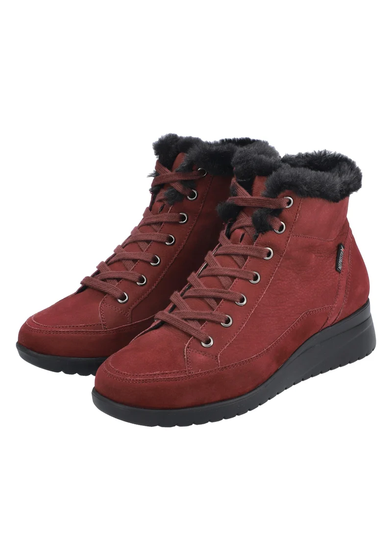 Bottines ILKA bordeaux