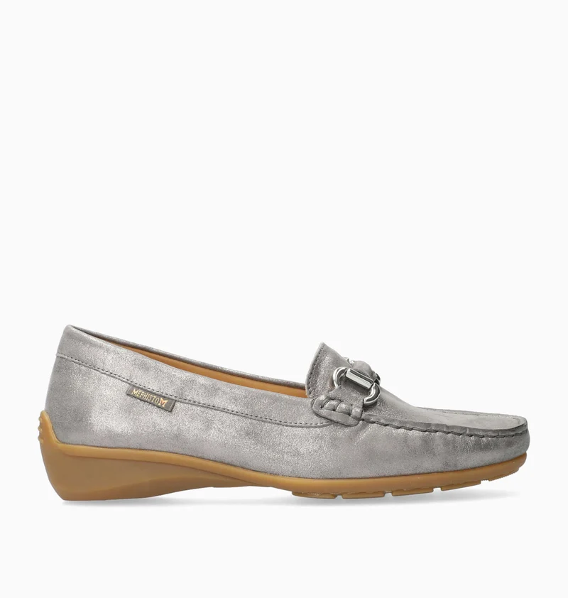 Mocassins NATALA métalliques