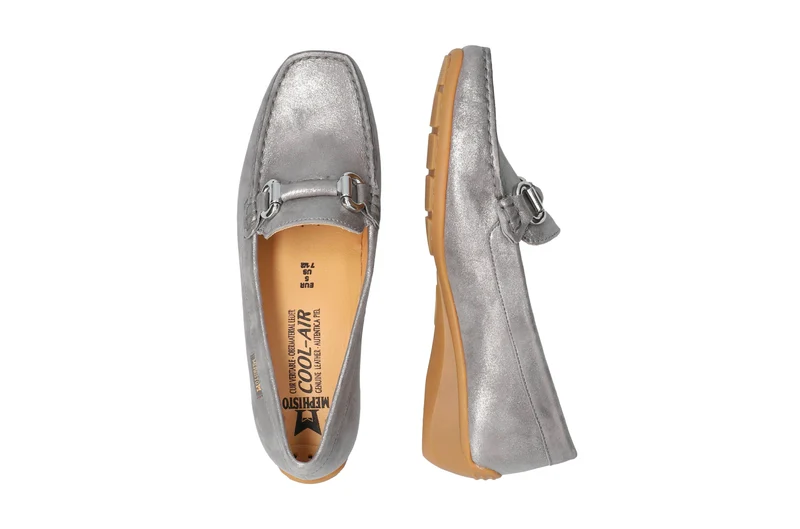 Mocassins NATALA métalliques