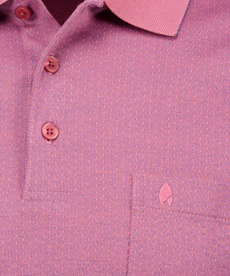 Polo jacquard