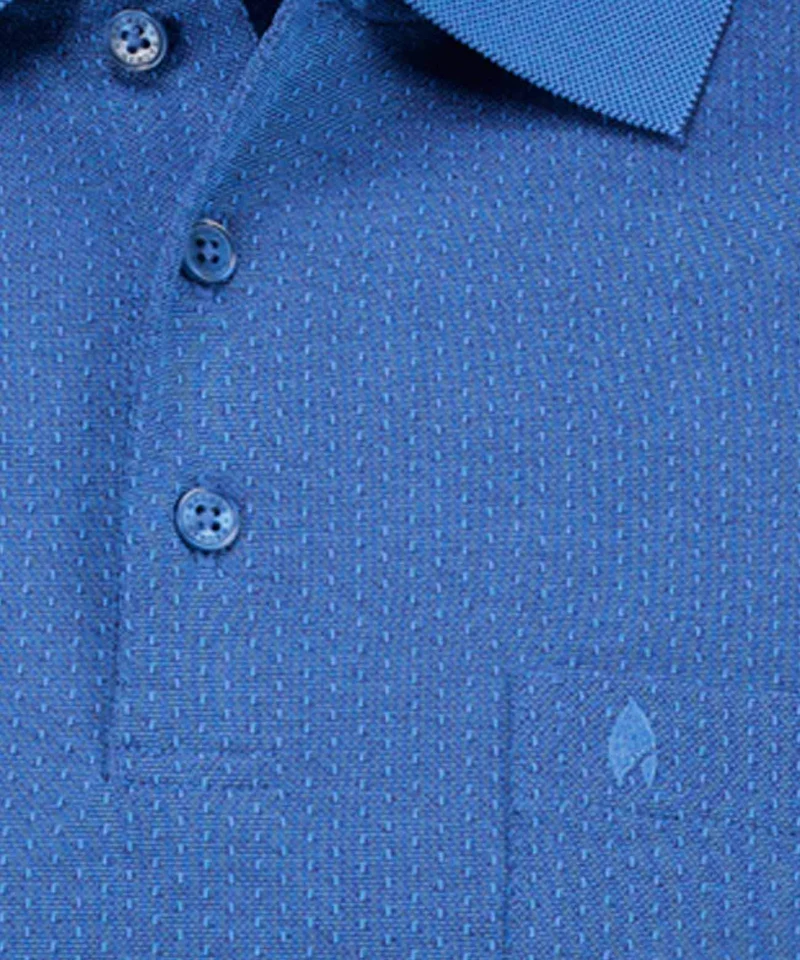 Polo jacquard