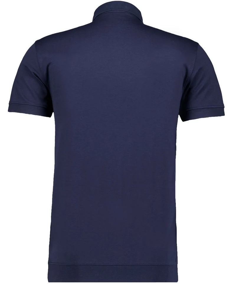 Polo button with waist rib
