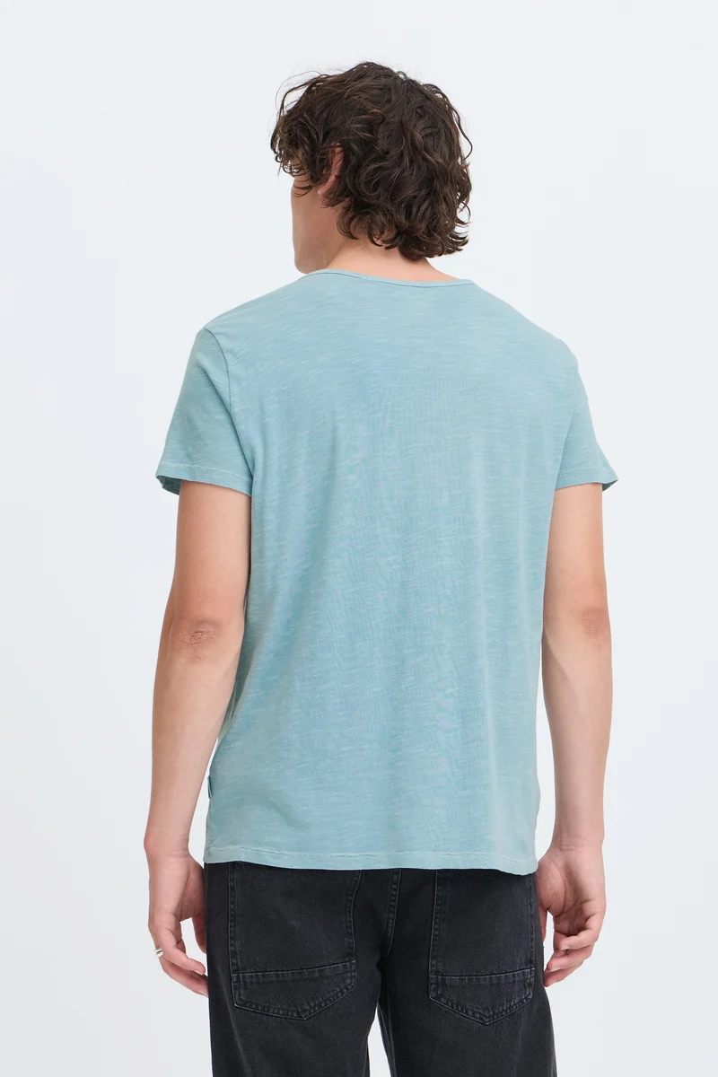 BHAston split neck tee